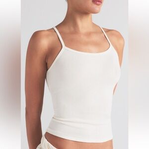 SKIMS Cotton Rib Scoop Tank